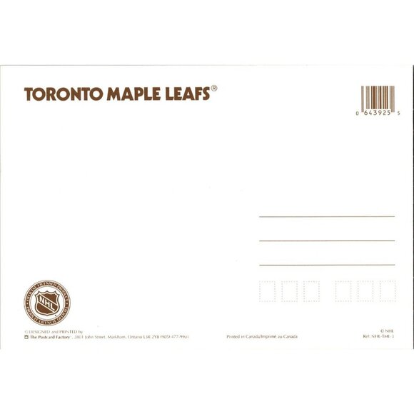 Vintage Original 6 Postcard Factory Promo NHL Vintage  Lot Of 6 Leafs Canadiens - Picture 7 of 13